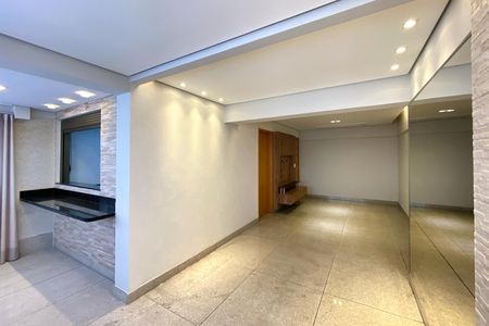 Sala de apartamento para alugar com 3 quartos, 96m² em Barro Preto, Belo Horizonte