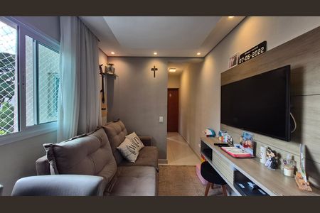 Sala de apartamento à venda com 2 quartos, 88m² em Vila Helena, Santo André