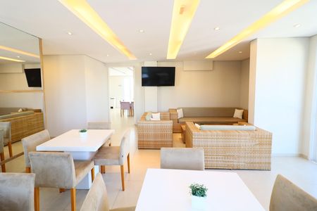Apartamento para alugar com 75m², 2 quartos e 1 vagaÁrea comum - Salão de festas