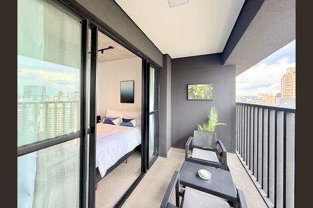 Apartamento para alugar com 25m², 1 quarto e sem vaga Apartamento para alugar com 25m², 1 quarto e sem vagaSacada