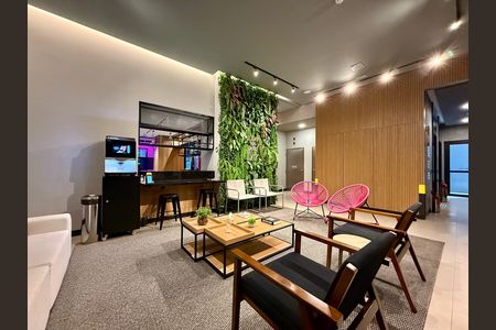 Apartamento para alugar com 25m², 1 quarto e sem vaga Apartamento para alugar com 25m², 1 quarto e sem vagaHall Social Bloco