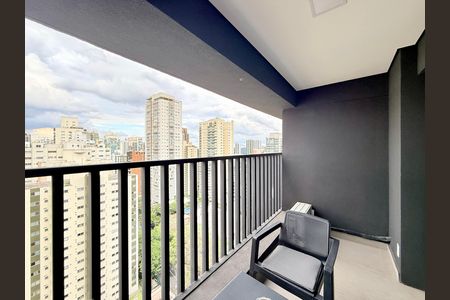 Apartamento para alugar com 25m², 1 quarto e sem vaga Apartamento para alugar com 25m², 1 quarto e sem vagaSacada
