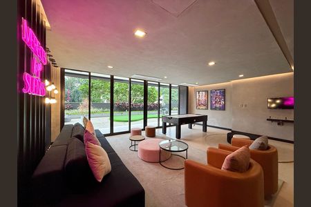 Apartamento para alugar com 25m², 1 quarto e sem vaga Apartamento para alugar com 25m², 1 quarto e sem vagaSalão de Jogos