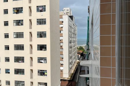 Vista da Sala de apartamento para alugar com 2 quartos, 98m² em Gonzaga, Santos