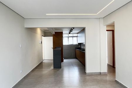 Sala de apartamento para alugar com 2 quartos, 98m² em Gonzaga, Santos