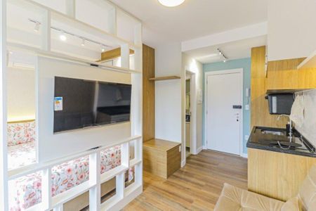 Apartamento para alugar com 27m², 1 quarto e 1 vaga