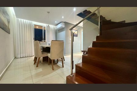 Sala  de apartamento à venda com 3 quartos, 160m² em Paquetá, Belo Horizonte