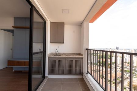 Varanda Sala  de apartamento para alugar com 1 quarto, 49m² em Parque Campolim, Sorocaba