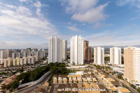 Varanda Sala  de apartamento para alugar com 1 quarto, 49m² em Parque Campolim, Sorocaba