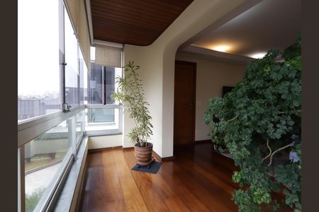 Varanda da Sala de casa de condomínio à venda com 4 quartos, 156m² em Jardim Londrina, São Paulo