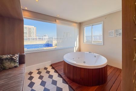 Studio para alugar com 39m², 1 quarto e 1 vagaSpa e Sauna