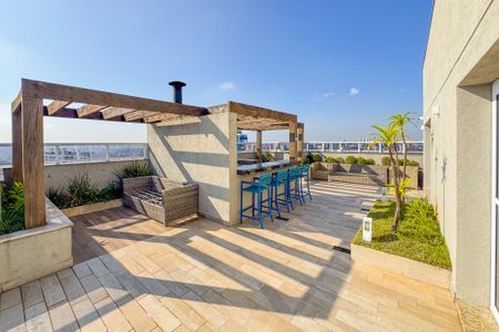 Studio para alugar com 39m², 1 quarto e 1 vagaChurrasqueira