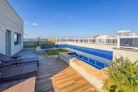 Studio para alugar com 39m², 1 quarto e 1 vagaPiscina