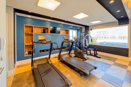 Studio para alugar com 39m², 1 quarto e 1 vagaAcademia
