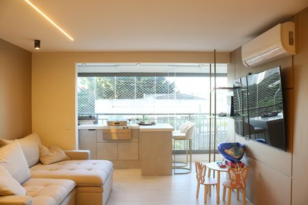 Apartamento à venda com 90m², 3 quartos e 2 vagasSala
