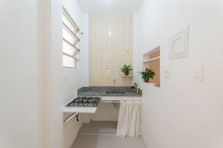 Studio à venda com 36m², 1 quarto e sem vagaCozinha e Área de Serviço