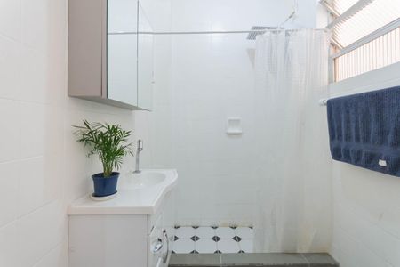 Banheiro de kitnet/studio à venda com 1 quarto, 36m² em Tijuca, Rio de Janeiro