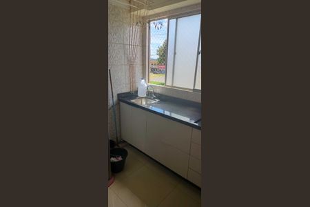 Cozinha de apartamento para alugar com 2 quartos, 50m² em Riacho Fundo II - 1A Etapa, Brasília