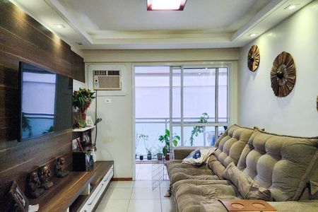 Sala  de apartamento à venda com 3 quartos, 83m² em Grajaú, Rio de Janeiro