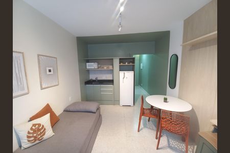 Studio à venda com 30m², 1 quarto e sem vaga Studio à venda com 30m², 1 quarto e sem vagaSala