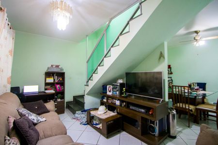 Sala de casa à venda com 3 quartos, 120m² em Vila Curuçá, Santo André