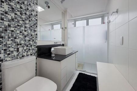 Apartamento para alugar com 52m², 1 quarto e 1 vaga Apartamento para alugar com 52m², 1 quarto e 1 vagaBanheiro
