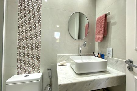 Apartamento para alugar com 85m², 3 quartos e 2 vagasBanheiro da Suíte
