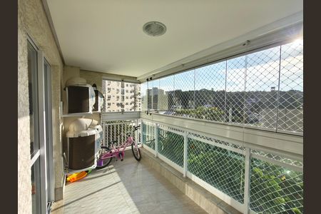 Varanda - Sala de apartamento para alugar com 3 quartos, 90m² em Pechincha, Rio de Janeiro