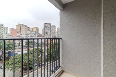 Varanda de kitnet/studio à venda com 1 quarto, 24m² em Campos Elíseos, São Paulo