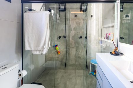 Casa de condomínio para alugar com 137m², 3 quartos e 1 vagaBanheiro da Suíte 2