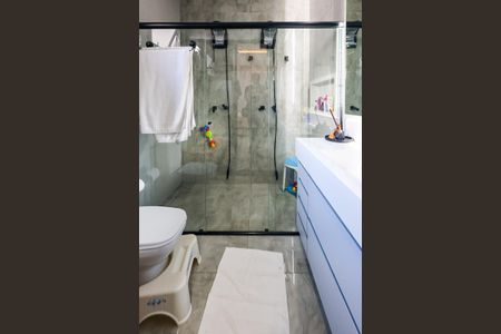Casa de condomínio para alugar com 137m², 3 quartos e 1 vagaBanheiro da Suíte 2