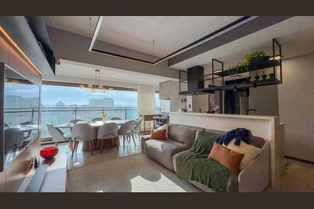 Sala de apartamento para alugar com 3 quartos, 109m² em Campo Belo, São Paulo