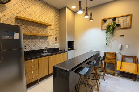 Apartamento para alugar com 45m², 2 quartos e 1 vaga Apartamento para alugar com 45m², 2 quartos e 1 vagaÁrea comum - Churrasqueira