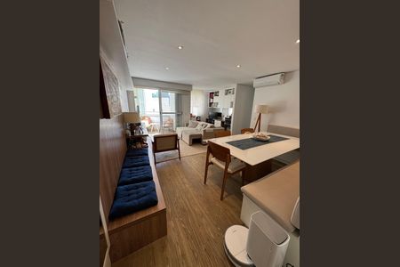 Sala de Jantar de apartamento à venda com 2 quartos, 70m² em Itaim Bibi, São Paulo