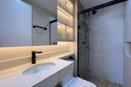Apartamento para alugar com 59m², 3 quartos e 1 vaga Apartamento para alugar com 59m², 3 quartos e 1 vagaBanheiro