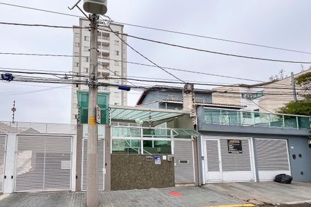 Fachada + plaquinha de apartamento à venda com 2 quartos, 50m² em Santa Maria, São Caetano do Sul