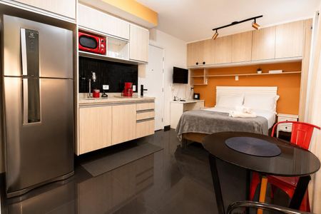 Studio para alugar com 40m², 1 quarto e 1 vagaDormitório