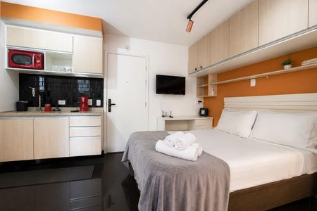 Studio para alugar com 40m², 1 quarto e 1 vagaDormitório