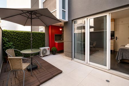Studio para alugar com 40m², 1 quarto e 1 vagaVaranda