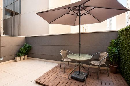 Studio para alugar com 40m², 1 quarto e 1 vagaVaranda