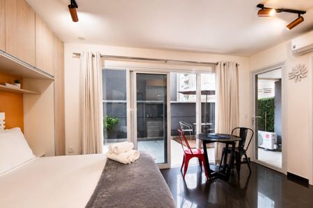 Studio para alugar com 40m², 1 quarto e 1 vagaDormitório