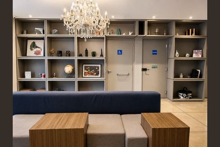 Studio para alugar com 40m², 1 quarto e 1 vagaHall Social