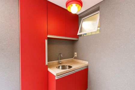 Studio para alugar com 40m², 1 quarto e 1 vagaVaranda