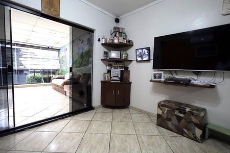 Sala de casa à venda com 3 quartos, 107m² em Vila Suíça, Santo André