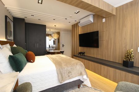 Studio à venda com 29m², 1 quarto e sem vagaSala/Quarto