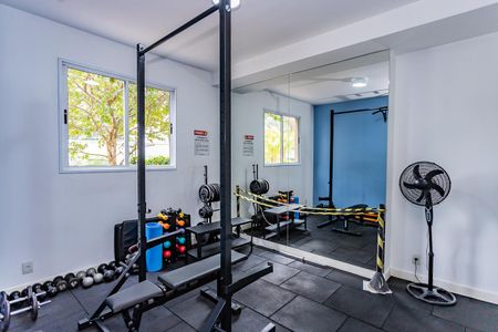 Apartamento à venda com 53m², 2 quartos e 1 vaga Apartamento à venda com 53m², 2 quartos e 1 vagaÁrea comum - Academia