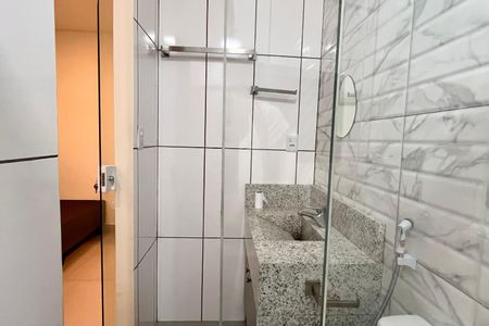 Studio para alugar com 25m², 1 quarto e sem vaga Studio para alugar com 25m², 1 quarto e sem vagaBanheiro