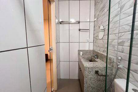 Studio para alugar com 25m², 1 quarto e sem vaga Studio para alugar com 25m², 1 quarto e sem vagaBanheiro