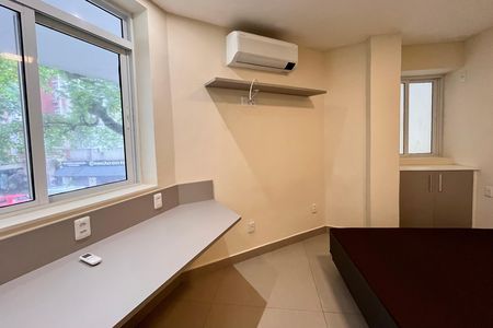 Studio para alugar com 25m², 1 quarto e sem vaga Studio para alugar com 25m², 1 quarto e sem vagaQuarto