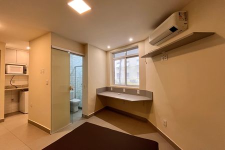 Studio para alugar com 25m², 1 quarto e sem vaga Studio para alugar com 25m², 1 quarto e sem vagaQuarto